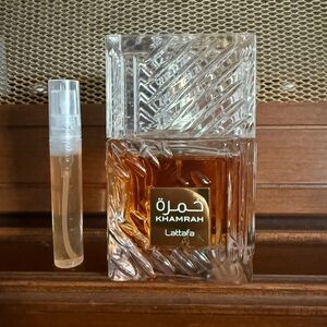Lattafa Khamrah 5ML Sample – Decanted Perfume